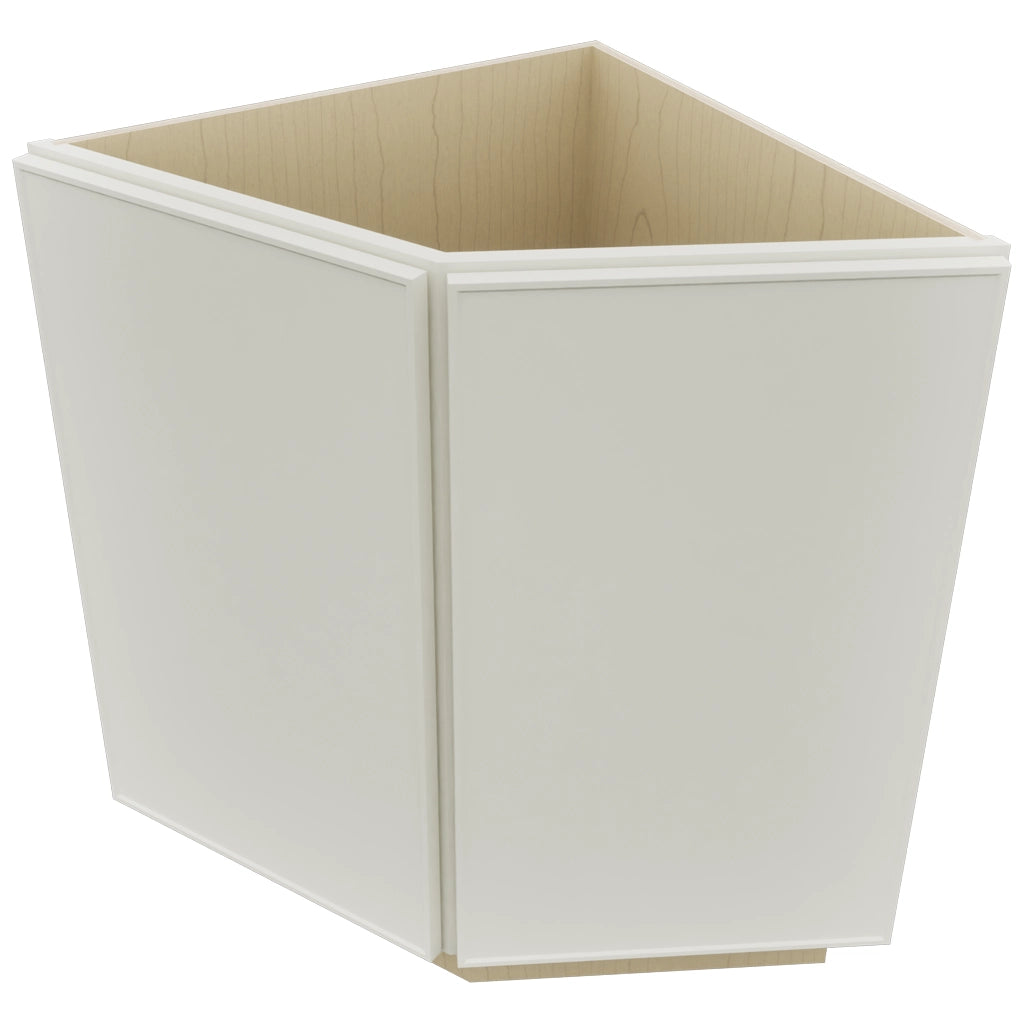 Fabuwood Echo Dove BRA24 Base Return Angle Cabinet, Top View