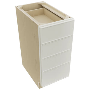 Fabuwood Echo Dove DB15-4 Base 4 Drawers Cabinet, Top View