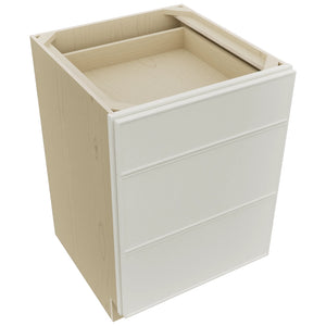 Fabuwood Echo Dove DB24 Base 3 Drawers Cabinet, Top View