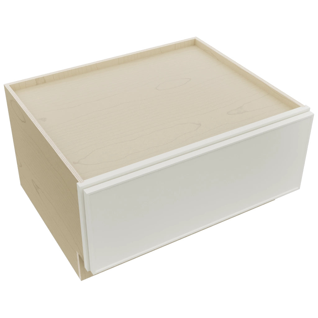 Fabuwood Echo Dove DBS30 Base Bench Seat Cabinet, Top View