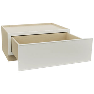 Fabuwood Echo Dove DBS36 Base Bench Seat Cabinet, Open View