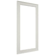 Fabuwood Echo Dove DS DFG1836 Wall Prepped Door, Front View