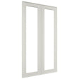 Fabuwood Echo Dove DS DFG2442 Wall Prepped Door, Front View