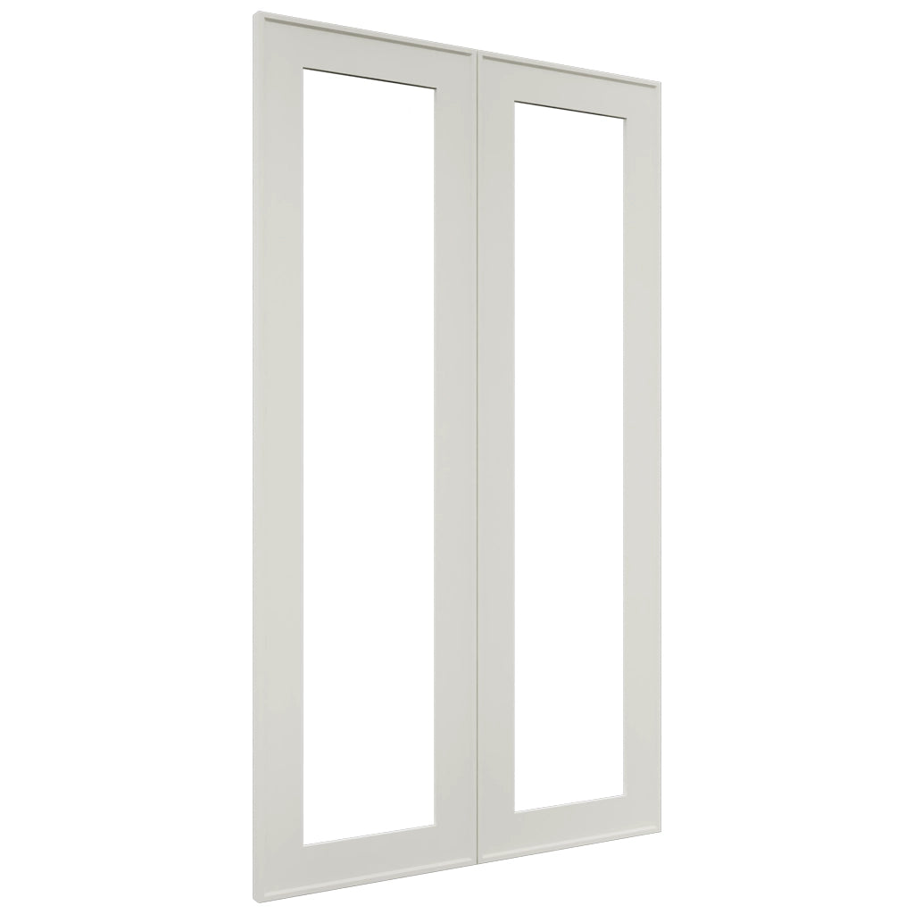Fabuwood Echo Dove DS DFG2442 Wall Prepped Door, Front View