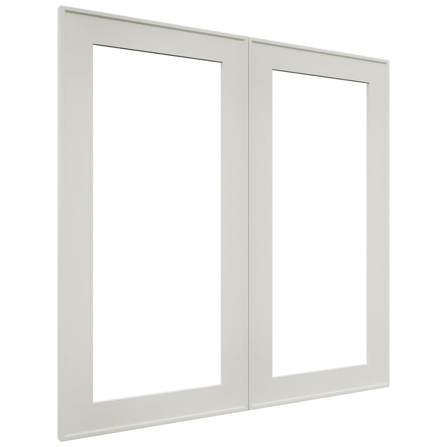 Fabuwood Echo Dove DS DFG3030 Wall Prepped Door, Front View