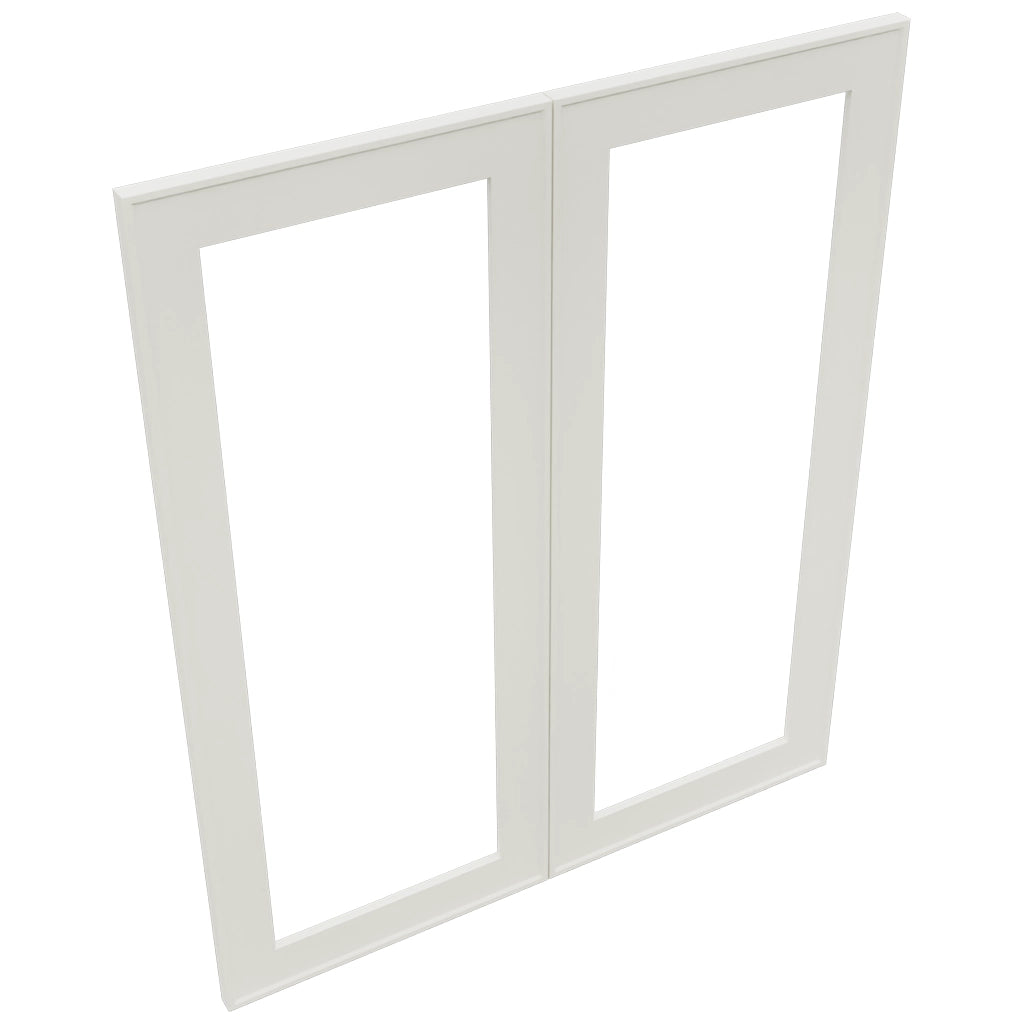 Fabuwood Echo Dove DS DFG3036 Wall Prepped Door, Top View