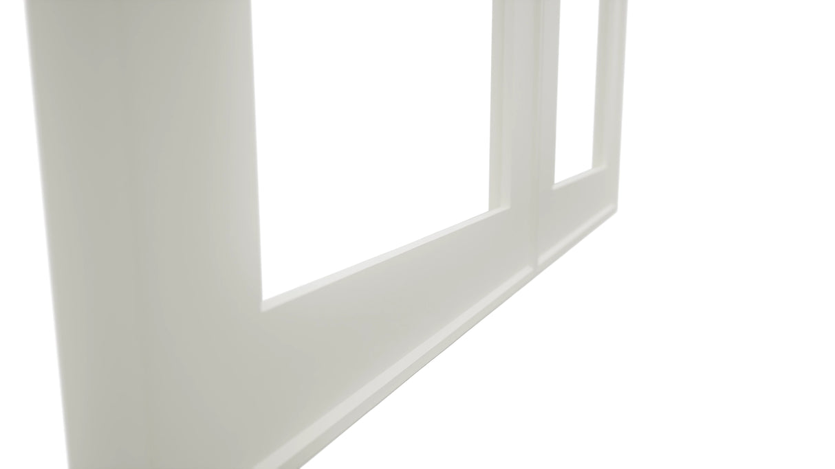 Fabuwood Echo Dove DS DFG3036 Wall Prepped Door, Detail View