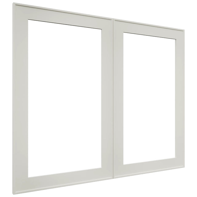 Fabuwood Echo Dove DS DFG3630 Wall Prepped Door, Front View