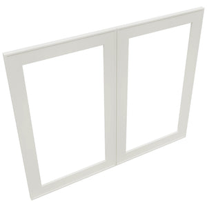 Fabuwood Echo Dove DS DFG3630 Wall Prepped Door, Top View