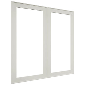 Fabuwood Echo Dove DS DFG3636 Wall Prepped Door, Front View