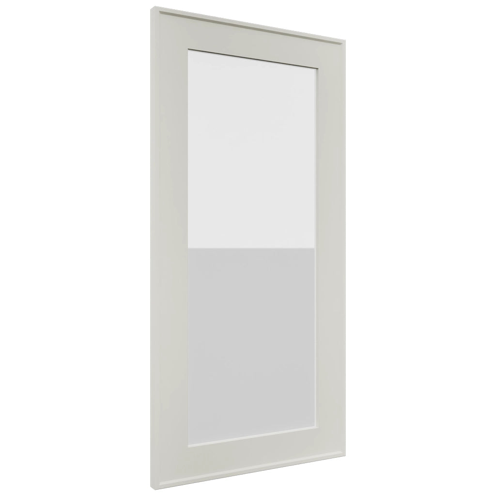 Fabuwood Echo Dove DS GDW1530 Wall Glass Door, Front View