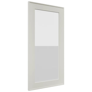Fabuwood Echo Dove DS GDW1530 Wall Glass Door, Front View