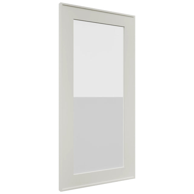 Fabuwood Echo Dove DS GDW1530 Wall Glass Door, Front View