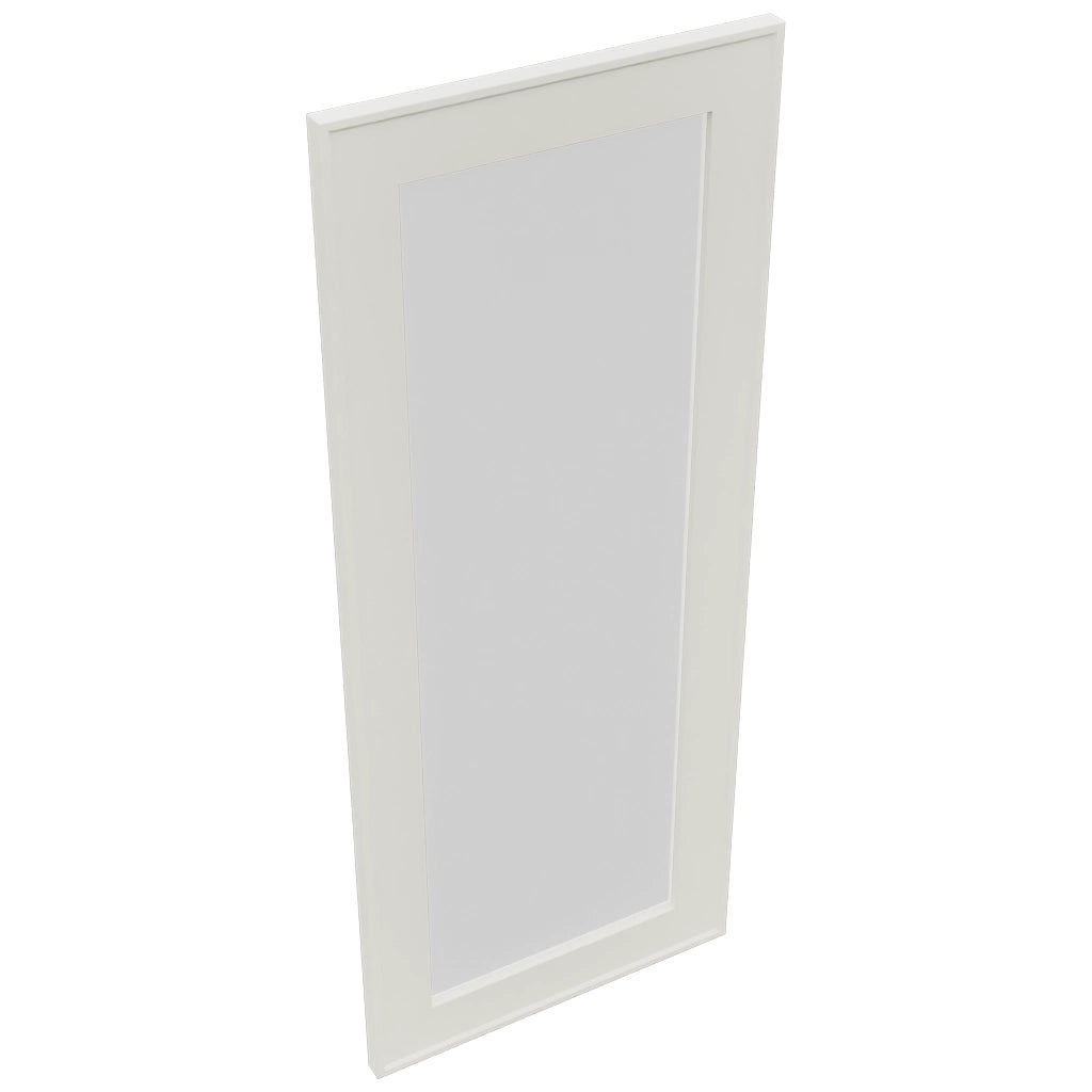 Fabuwood Echo Dove DS GDW1536 Wall Glass Door, Top View