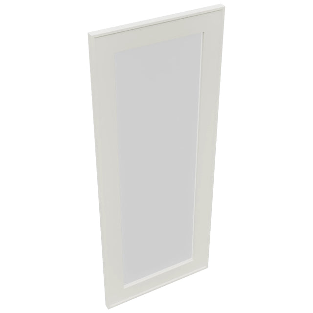 Fabuwood Echo Dove DS GDW1536 Wall Glass Door, Top View