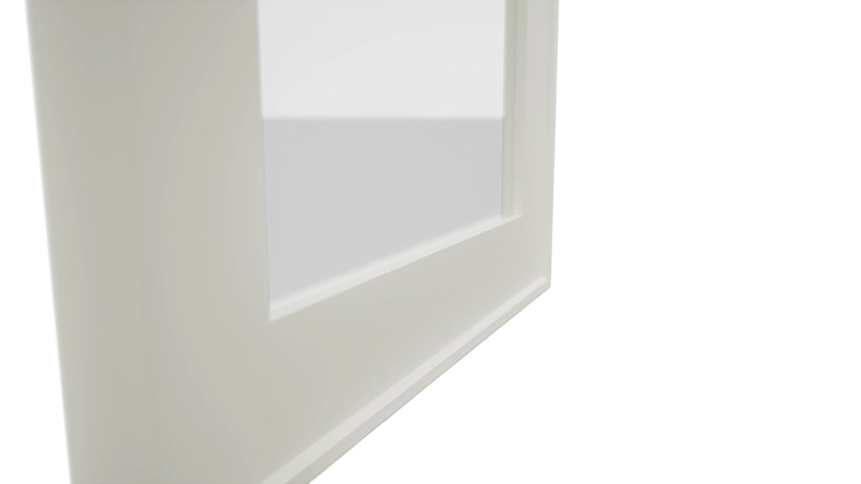 Fabuwood Echo Dove DS GDW1536 Wall Glass Door, Detail View