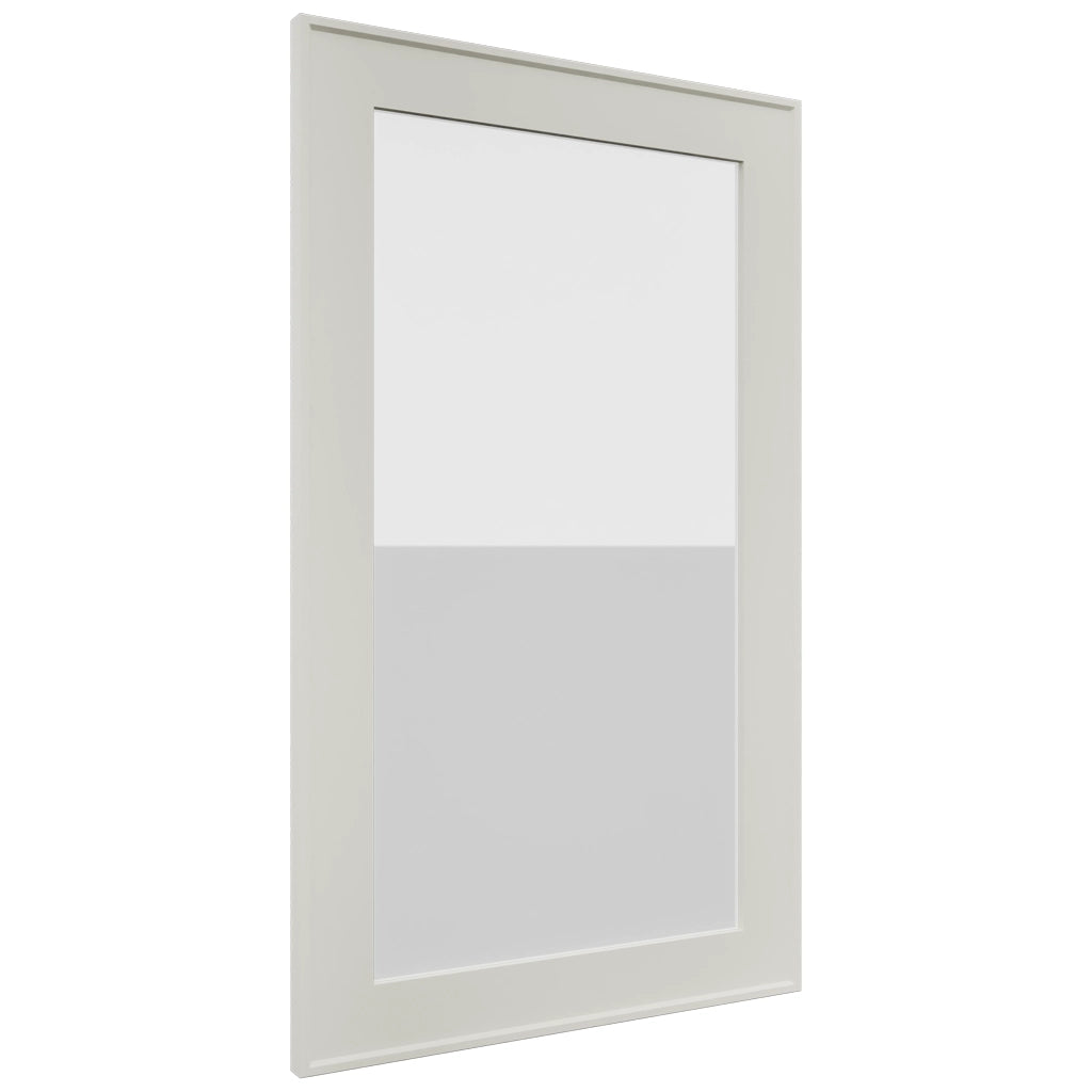 Fabuwood Echo Dove DS GDW1830 Wall Glass Door, Front View