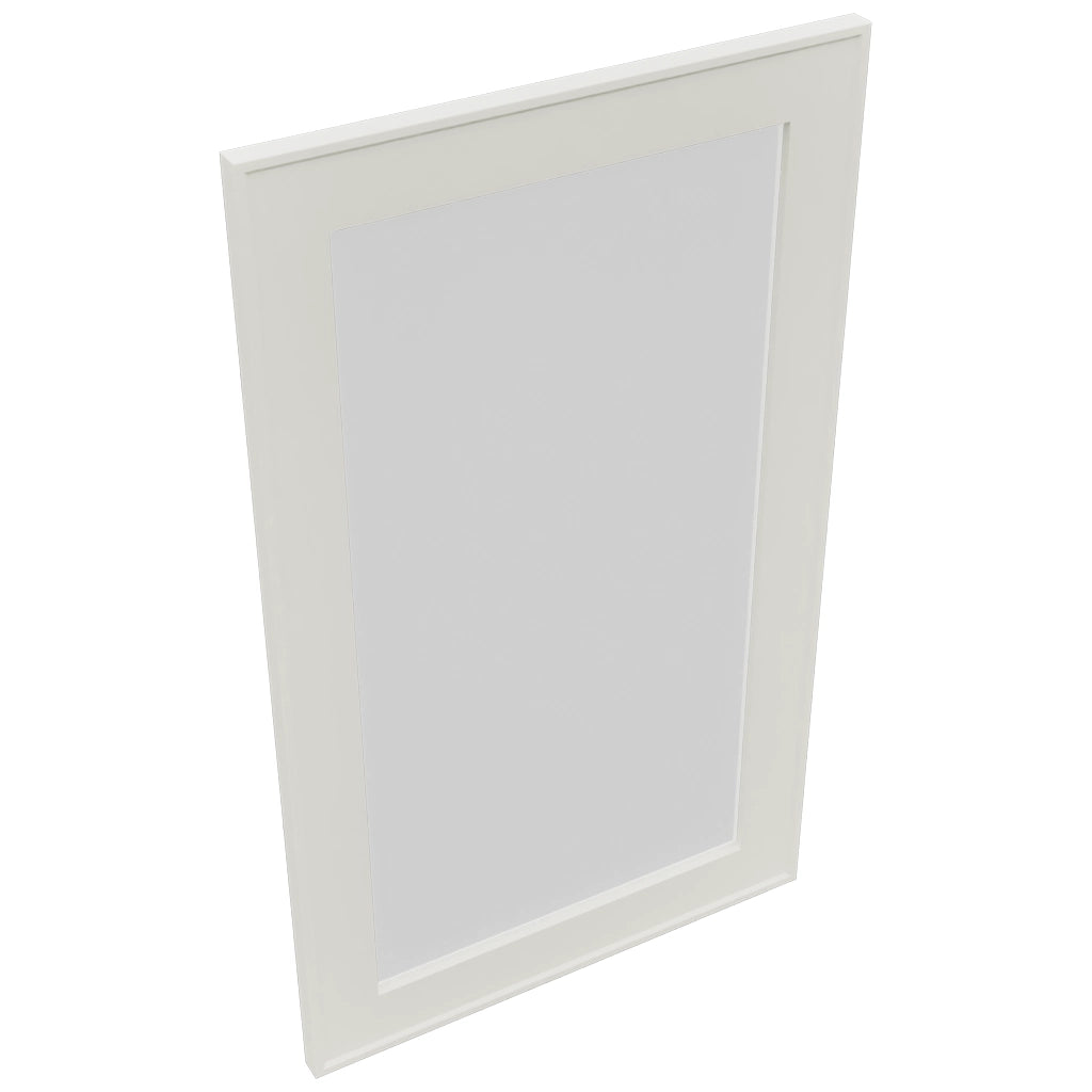 Fabuwood Echo Dove DS GDW1830 Wall Glass Door, Top View