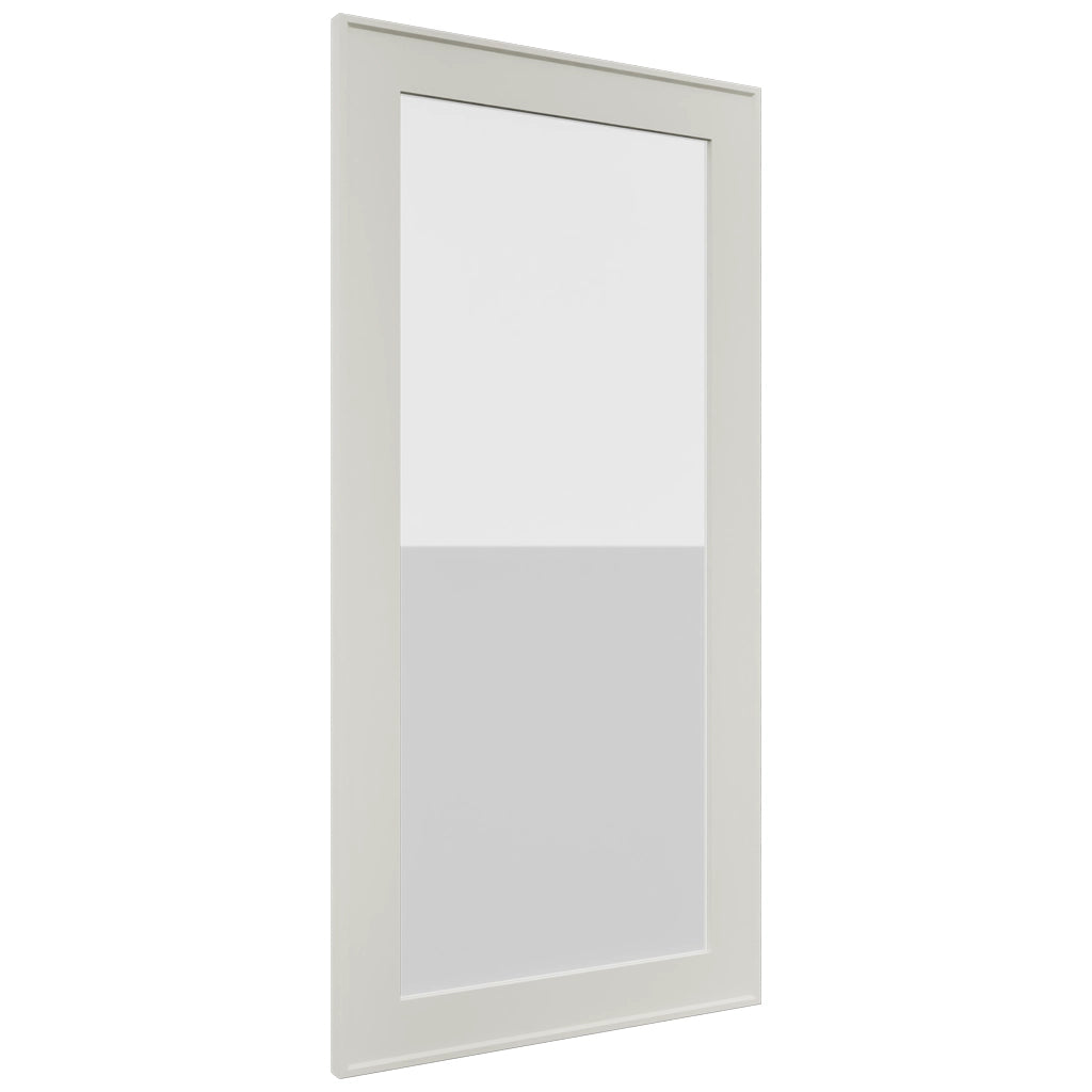Fabuwood Echo Dove DS GDW1836 Wall Glass Door, Front View