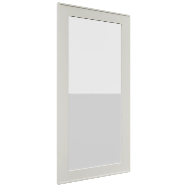 Fabuwood Echo Dove DS GDW1836 Wall Glass Door, Front View