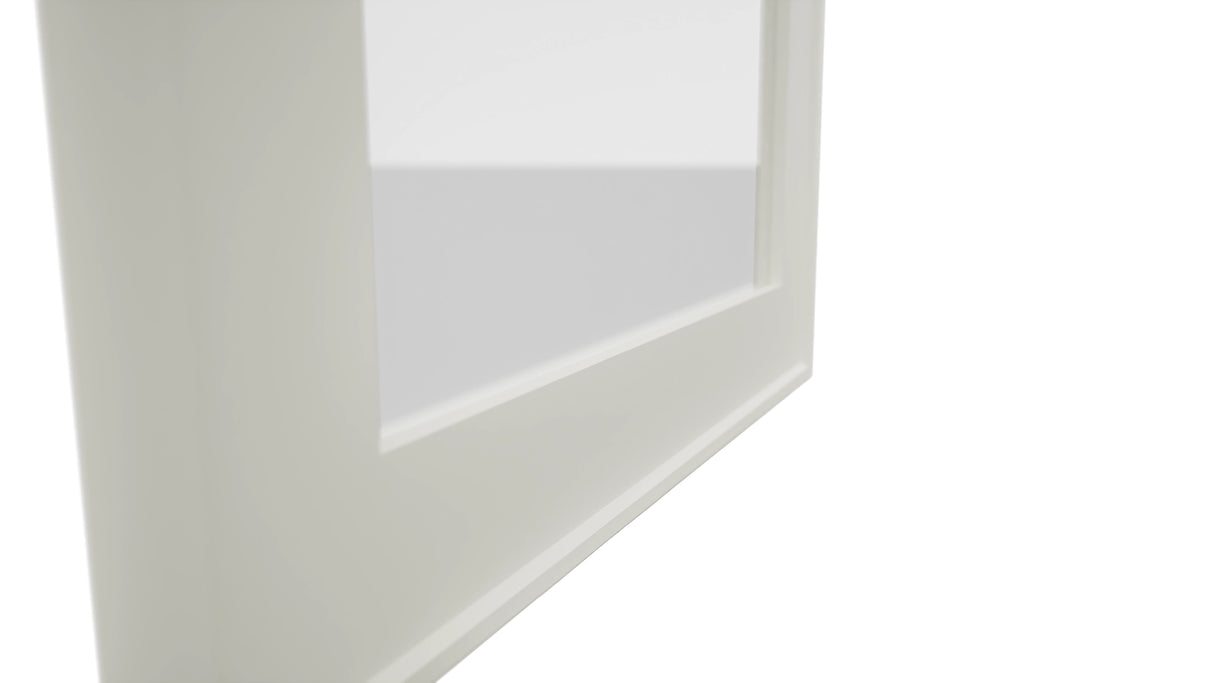 Fabuwood Echo Dove DS GDW1836 Wall Glass Door, Detail View