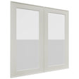 Fabuwood Echo Dove DS GDW3030 Wall Glass Door, Front View