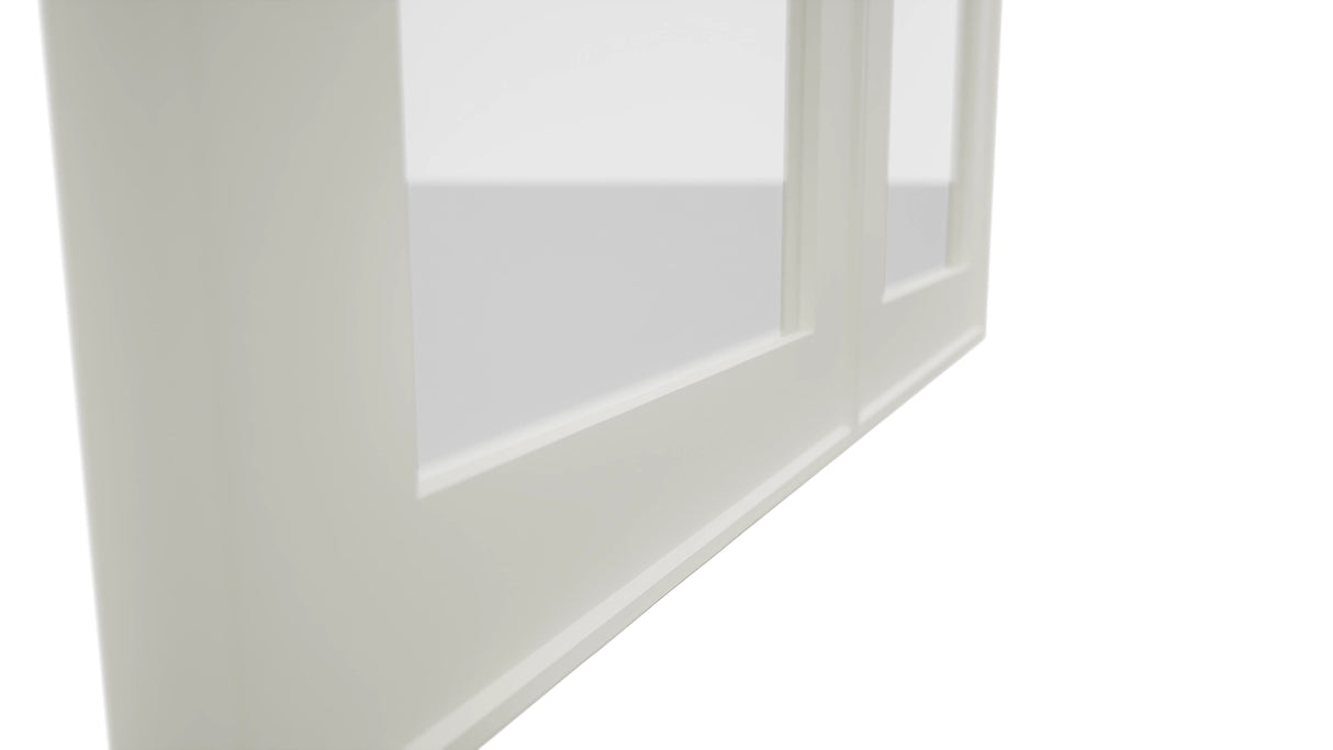 Fabuwood Echo Dove DS GDW3042 Wall Glass Door, Detail View