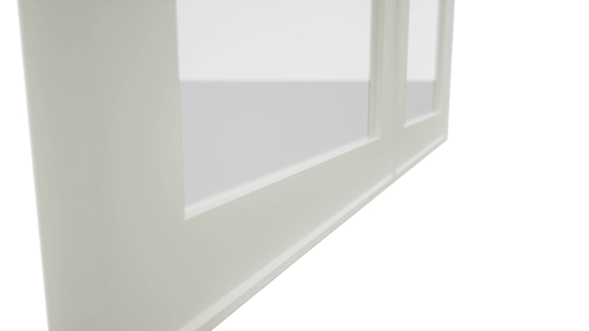Fabuwood Echo Dove DS GDW3636 Wall Glass Door, Detail View