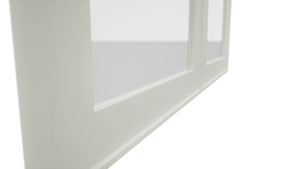 Fabuwood Echo Dove DS GDW3636 Wall Glass Door, Detail View