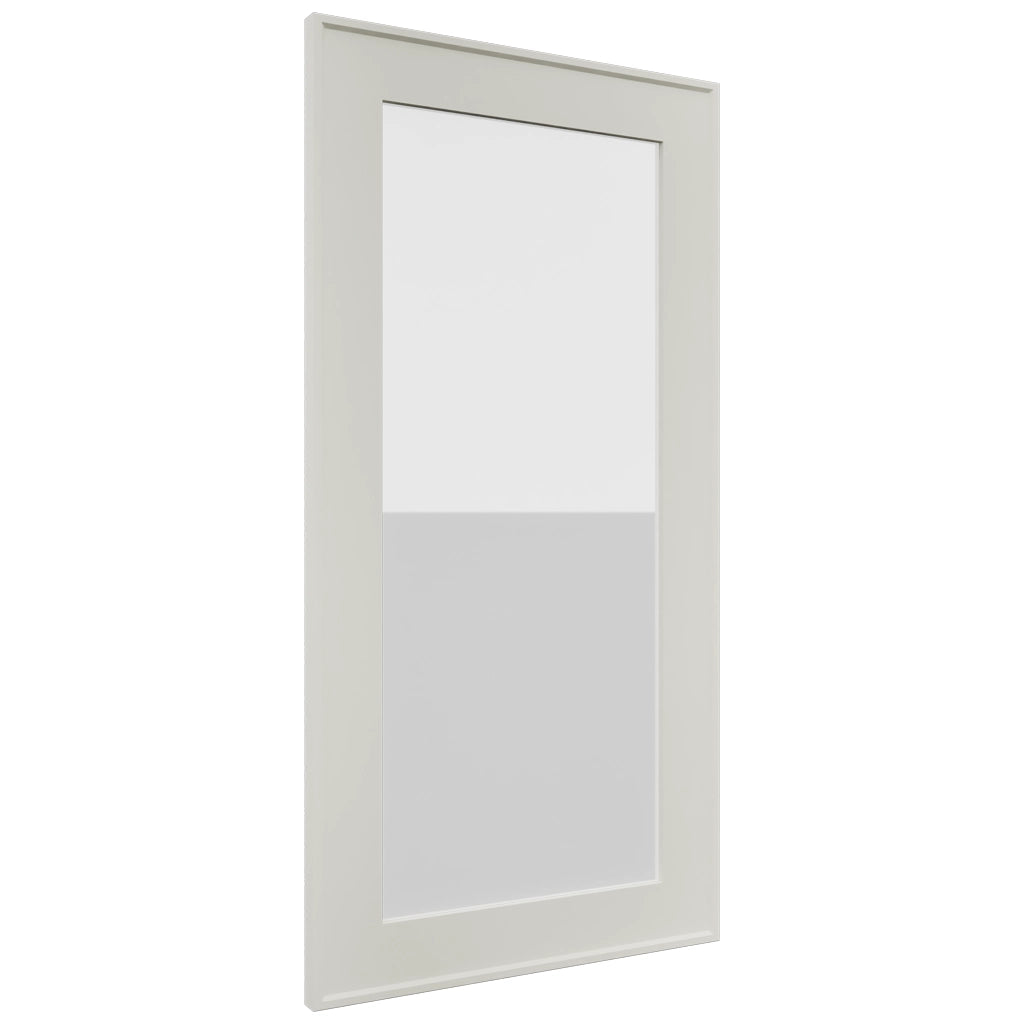 Fabuwood Echo Dove DS GDWDC2430 Wall Glass Door, Front View