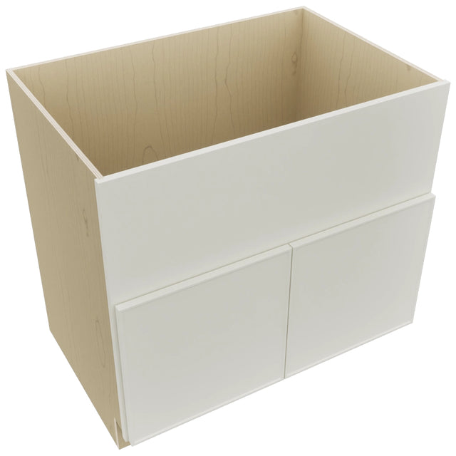 Fabuwood Echo Dove FS36 Base Farm Sink Cabinet, Top View