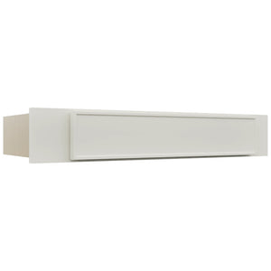 Fabuwood Echo Dove KD30 Vanity Desk, Front View