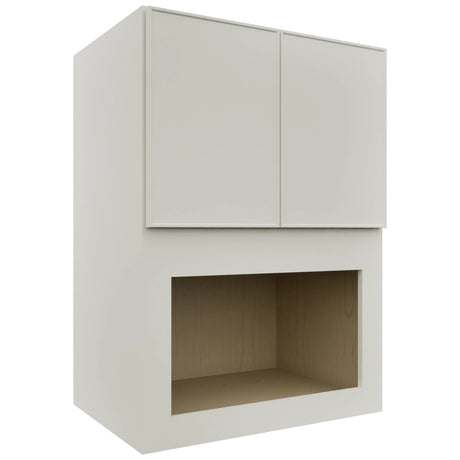 Fabuwood Echo Dove MC304221 Wall Microwave Cabinet, Front View