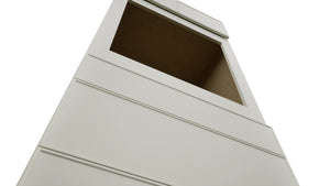 Fabuwood Echo Dove OC3384S Tall Oven Cabinet Single, Detail View