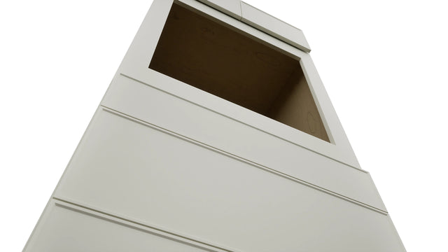 Fabuwood Echo Dove OC3384S Tall Oven Cabinet Single, Detail View