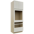 Fabuwood Echo Dove OC3396D Tall Oven Cabinet Double, Front View