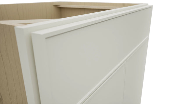 Fabuwood Echo Dove SB30 Base Sink Cabinet, Detail View