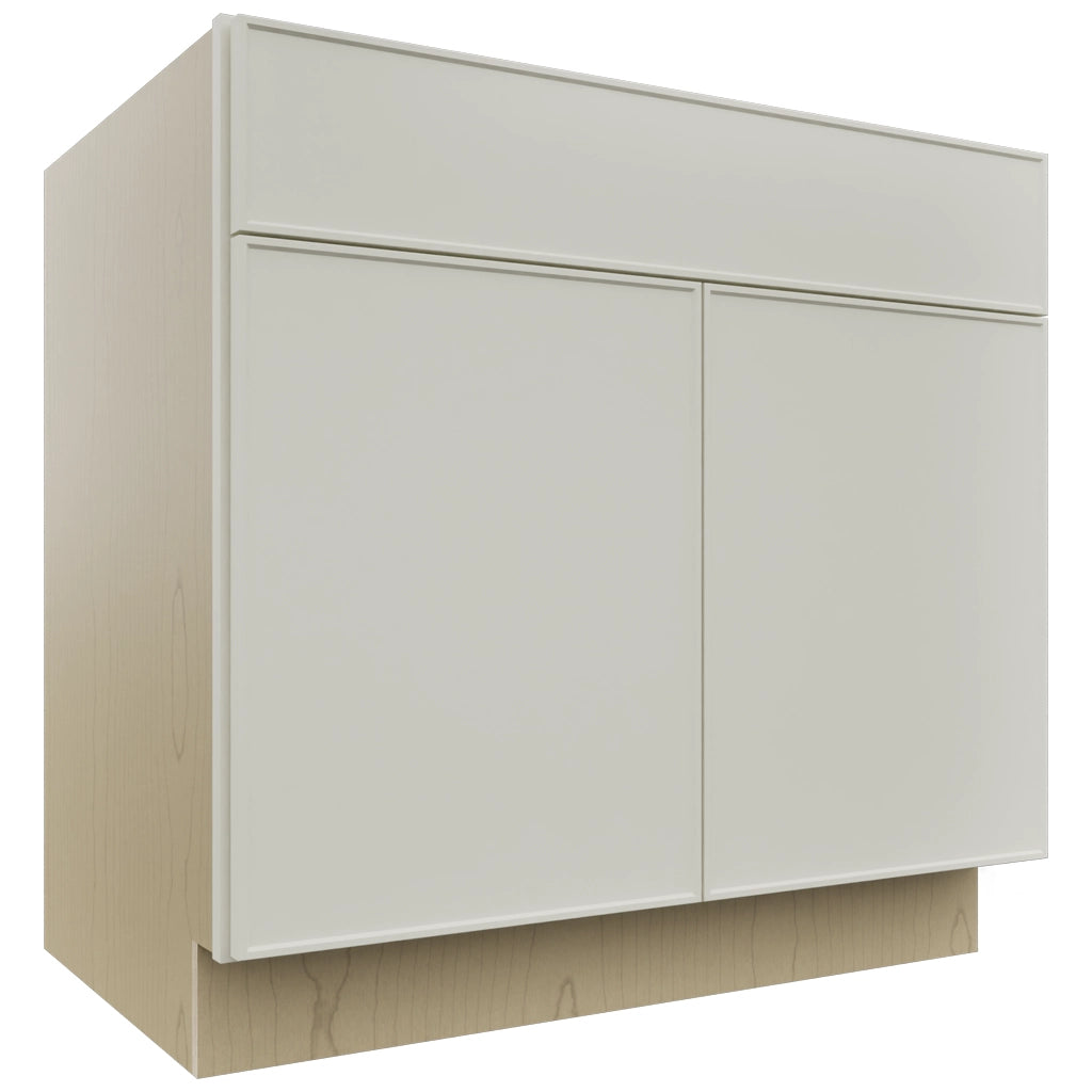 Fabuwood Echo Dove SB36SDF Base Sink Cabinet, Front View