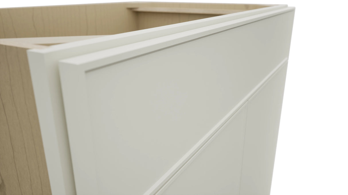 Fabuwood Echo Dove SB36SDF Base Sink Cabinet, Detail View