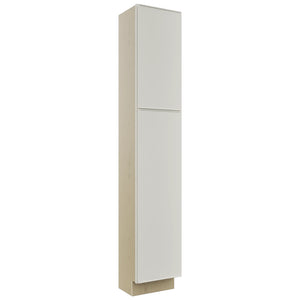 Fabuwood Echo Dove TP151284 Tall Pantry Cabinet, Front View