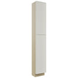Fabuwood Echo Dove TP151296 Tall Pantry Cabinet, Front View