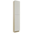 Fabuwood Echo Dove TP181296 Tall Pantry Cabinet, Front View
