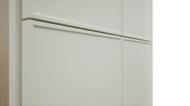 Fabuwood Echo Dove TP241296 Tall Pantry Cabinet, Detail View