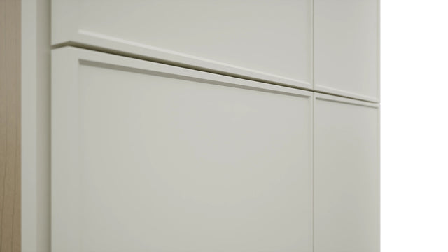 Fabuwood Echo Dove TP301284 Tall Pantry Cabinet, Detail View