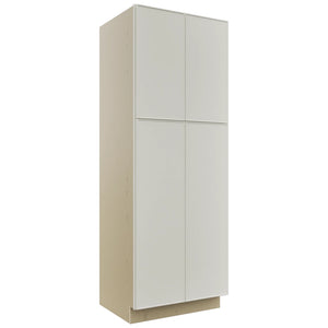 Fabuwood Echo Dove TP302484 Tall Pantry Cabinet, Front View