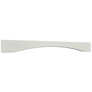 Fabuwood Echo Dove VAR54 Wall Valance, Front View