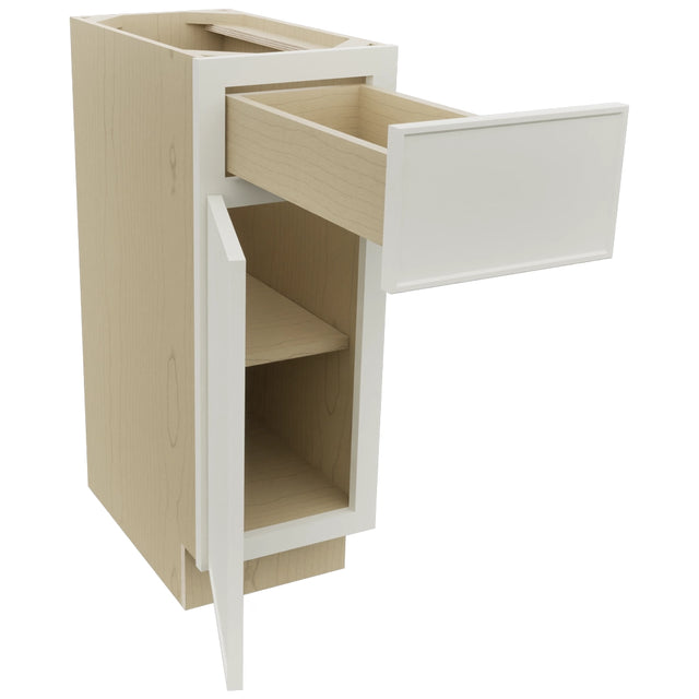 Fabuwood Echo Dove VB12-34 Vanity Base Standard Cabinet, Open View