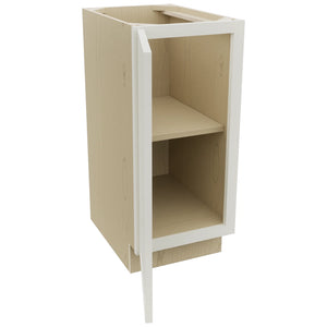 Fabuwood Echo Dove VB15FD Vanity Base Full Height Cabinet, Open View