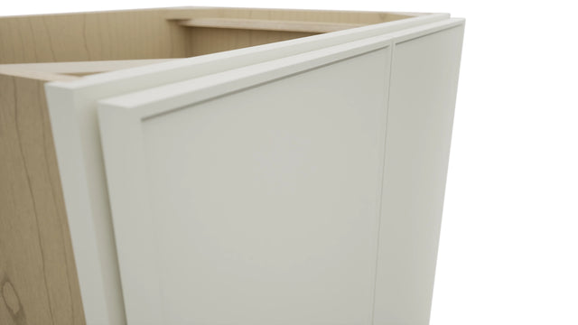 Fabuwood Echo Dove VB27FD Vanity Base Full Height Cabinet, Detail View