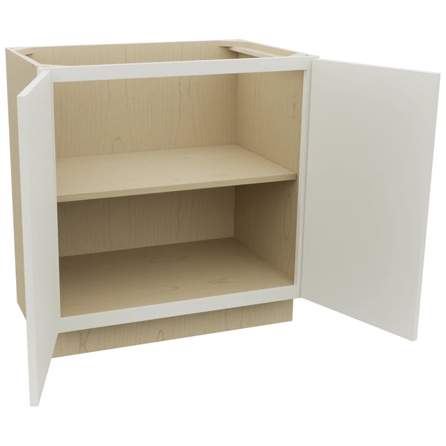 Fabuwood Echo Dove VB33FD Vanity Base Standard Cabinet, Open View